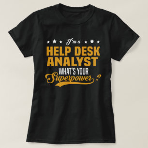 Helpdesk-analist T-shirt