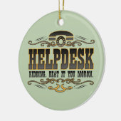 Helpdesk Keramisch Ornament (Links)