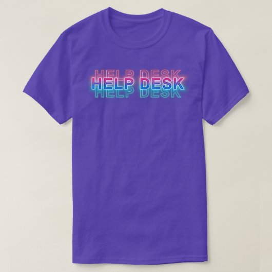 Helpdesk T-shirt (Design voorkant)