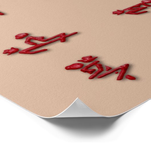 helpen bij het ontwerpen van grappig poster (Hoek)