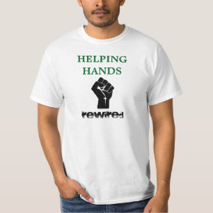 HELPEN VAN HANDEN TERUG T-SHIRT