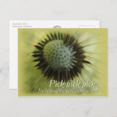 Helpend het Briefkaart van de kaarsen CC0489 (Voorkant / Achterkant)