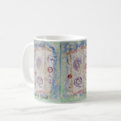 Helpende handen genezen Maureen Girard Art Koffiemok (Voorkant links)