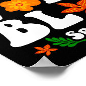 Helpende Kleine Stemmen Bloeien Logopedie Poster (Hoek)