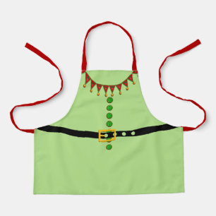 Helper Elf Costume van Santa Schort
