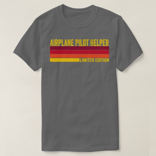 Helper van piloot t-shirt (Design voorkant)