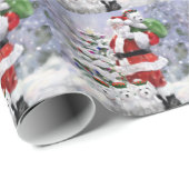 Helpers van de Kerstman Cadeaupapier (Rol Hoek)