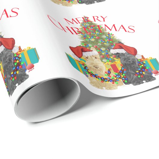 Helpers van de Kerstman Cadeaupapier (Rol Hoek)