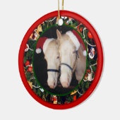 Helpers van de Kerstman Keramisch Ornament (Links)