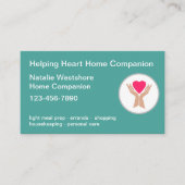 Helping Home Companion-service Visitekaartje (Voorkant)