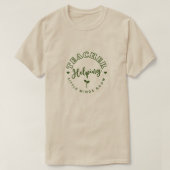 Helping Minds Groeien In Leraar T-shirt (Design voorkant)