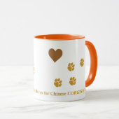 Helping Paws Corgi Mok (Voorkant rechts)