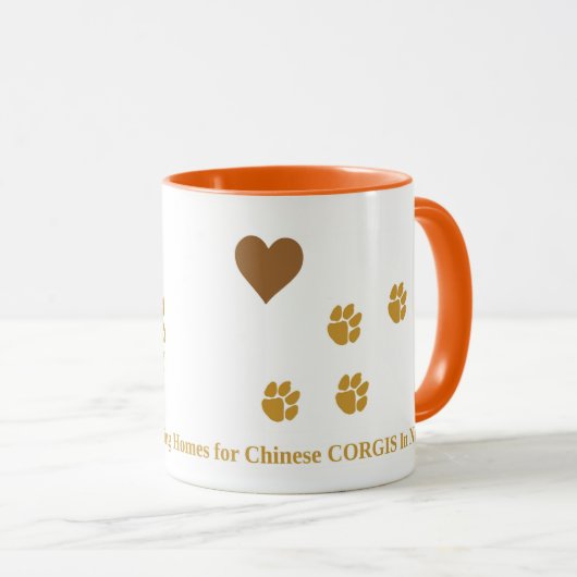 Helping Paws Corgi Mok (Voorkant rechts)
