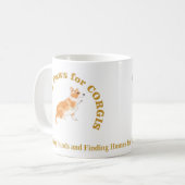 Helping Paws Mok wit (Voorkant links)