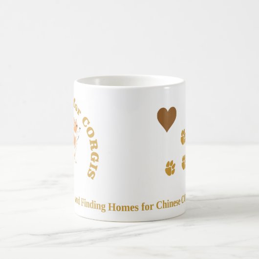 Helping Paws Mok wit (Center)