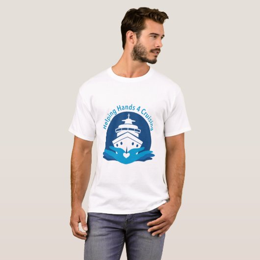 HelpingHands4Cruisende Mannen T-shirt (Voorkant volledig)