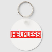 Helpless Stamp Sleutelhanger (Achterkant)