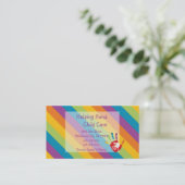 Helpt het Visitekaartje van de HandZorg van het Ki (Staand voorkant)