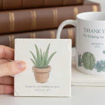 Helpt Me Groei Potted Aloe Leraar Bedankt