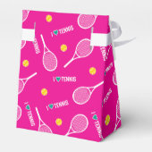 Helroze, ik hou van tennis bedankdoosjes (Achterkant)