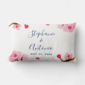 Helroze Kersenbloesem Kussen (Voorkant)