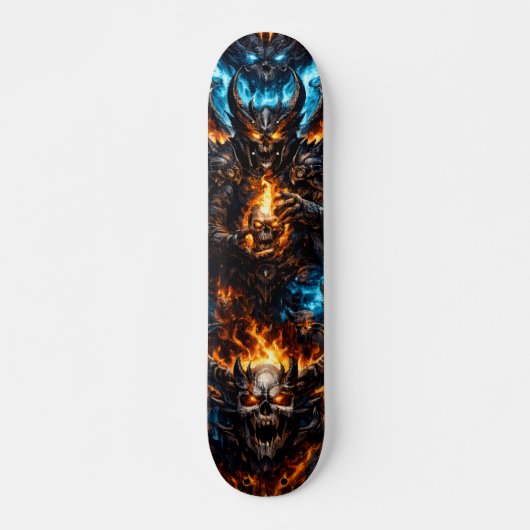 Helse Schedel Maaier Skateboard Dek (Voorkant)