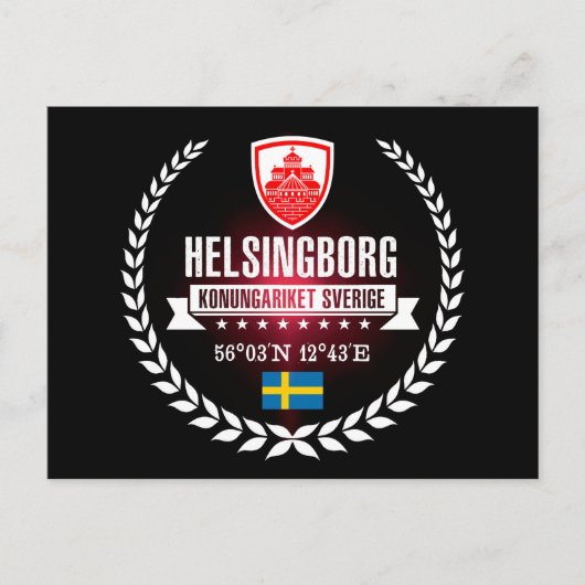 Helsingborg Briefkaart (Voorkant)