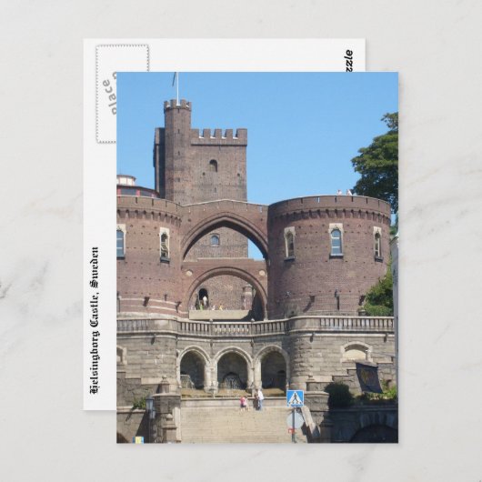 Helsingborg Castle - Zweden Briefkaart (Voorkant / Achterkant)