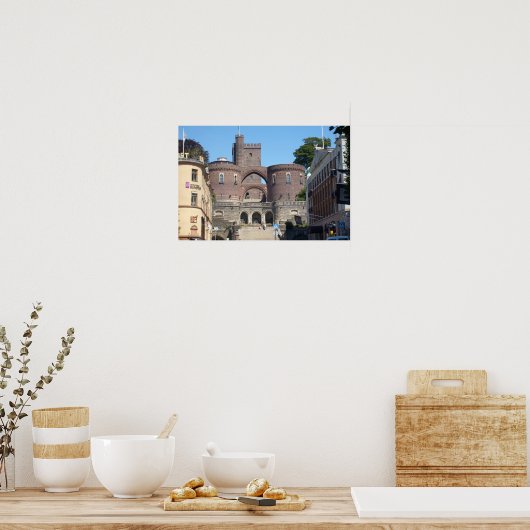 Helsingborg Castle - Zweden Poster (Keuken)