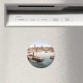 Helsingborg haven en stadhuis Zweden Magneet (Insitu (Vaatwasser))