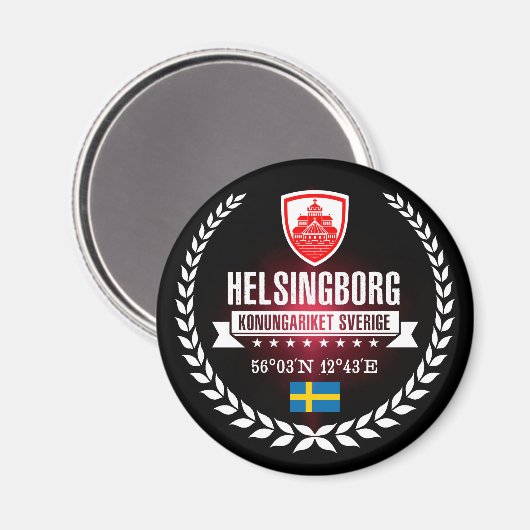 Helsingborg Magneet (Voorkant / Achterkant)