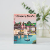 Helsingborg Print - Zweden Poster, Helsingborg Lev Briefkaart (Staand voorkant)