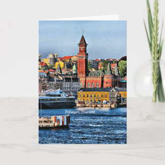 Helsingor, Denemarken Kaart