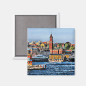 Helsingor, Denemarken Magneet (Voorkant / Achterkant)