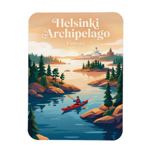 Helsinki-archipel Finland Magneet