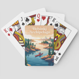 Helsinki-archipel Finland Pokerkaarten