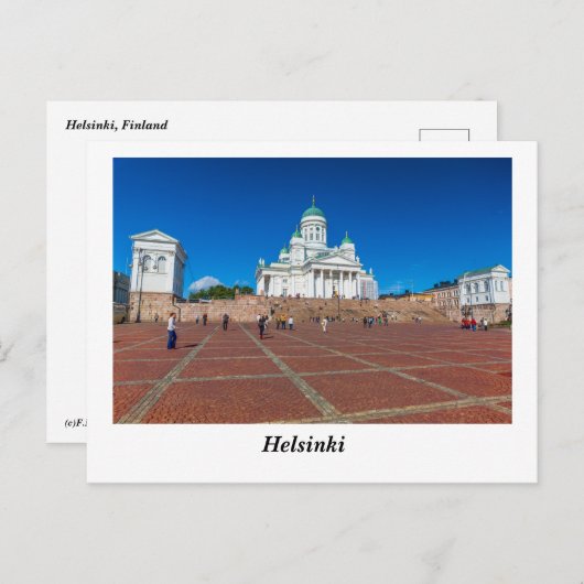 Helsinki Briefkaart (Voorkant / Achterkant)