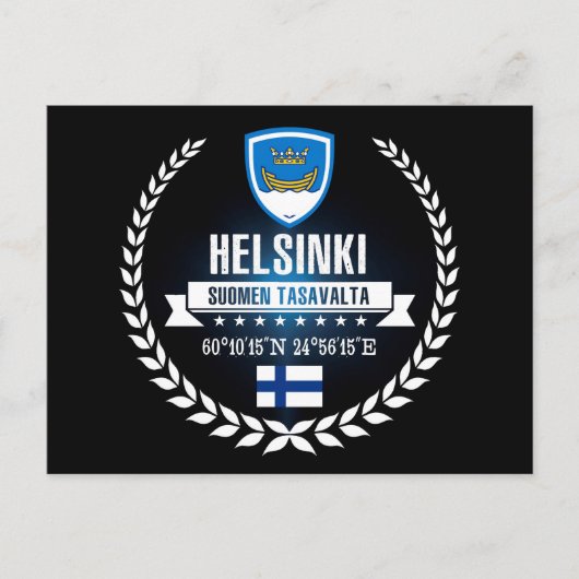 Helsinki Briefkaart (Voorkant)