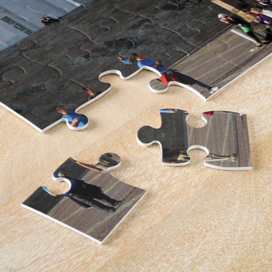 Helsinki Cathedraal uitzicht puzzel Legpuzzel (Zijkant)