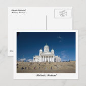 Helsinki Cathedral Briefkaart (Voorkant / Achterkant)