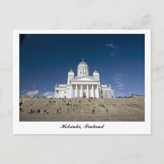 Helsinki Cathedral Briefkaart (Voorkant)
