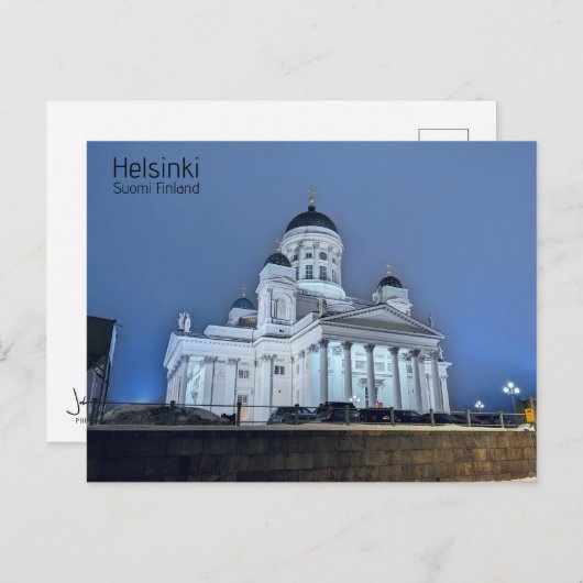 Helsinki Cathedral Briefkaart (Voorkant / Achterkant)