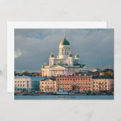 Helsinki Cathedral, Finland Notitiekaartje (Voorkant / Achterkant)