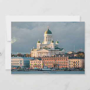 Helsinki Cathedral, Finland Notitiekaartje