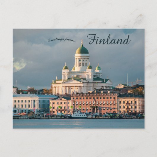 Helsinki Cathedral Helsinki Finland Briefkaart (Voorkant)