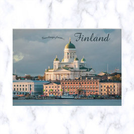 Helsinki Cathedral Helsinki Finland Briefkaart