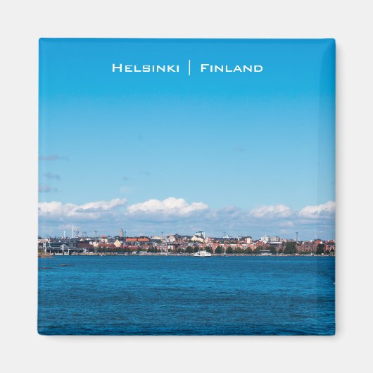 Helsinki Cityscape Magneet (Voorkant)