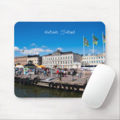 Helsinki Cityscape Muismat (Met muis)