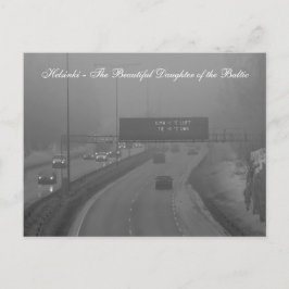 Helsinki de Dochter van het Baltische briefkaart