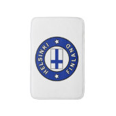 Helsinki Finland Badmat (Voorkant Verticaal)